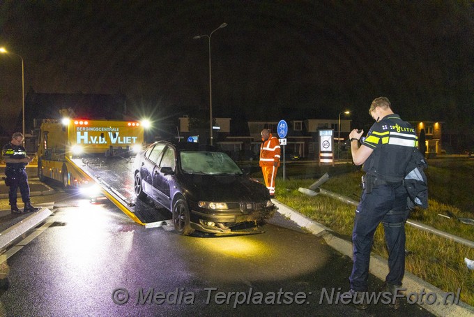 mediaterplaatse auto mist bocht en land in sloot vogelezang 01102021 Image00007