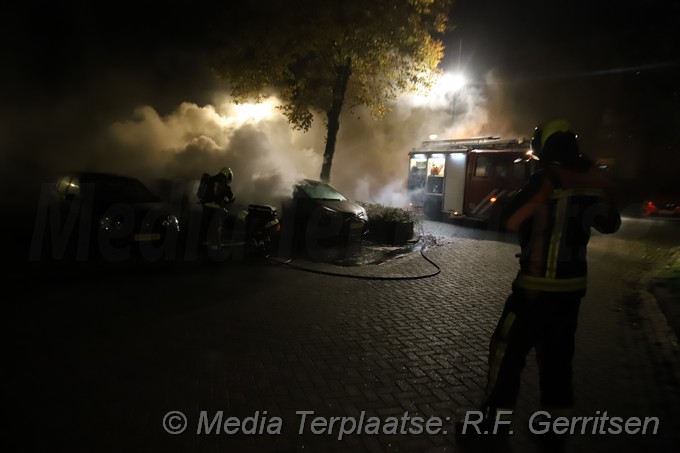 Mediaterplaatse voertuigbrand aan de sonatepad gouda 14102021 Image00009