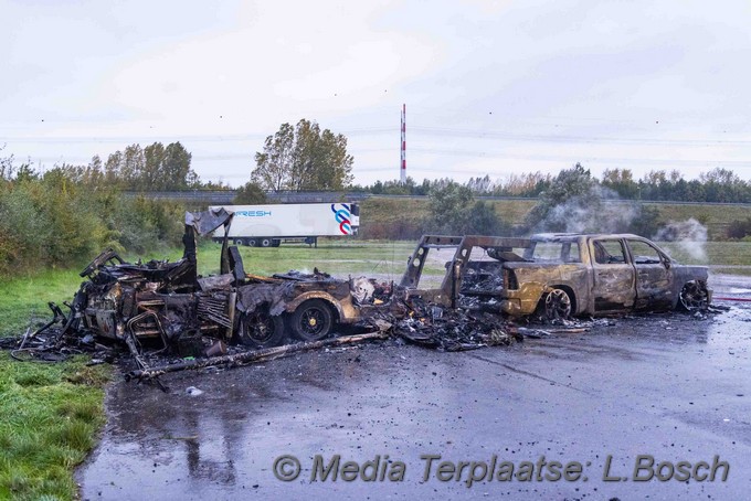 Mediaterplaatse caravan met pickup brand af hdp 20102021 Image01005