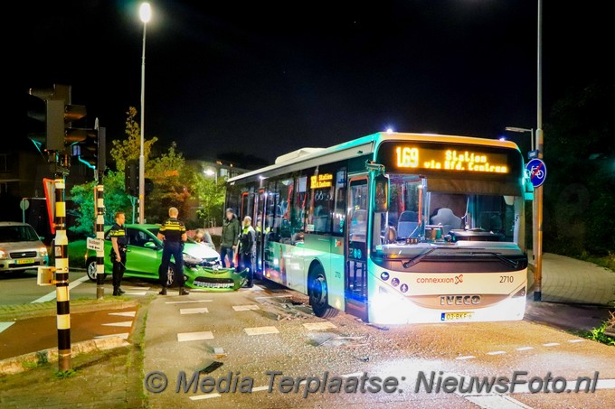 Mediaterplaatse ongeval auto bus hoofddorp 02092021 Image00001