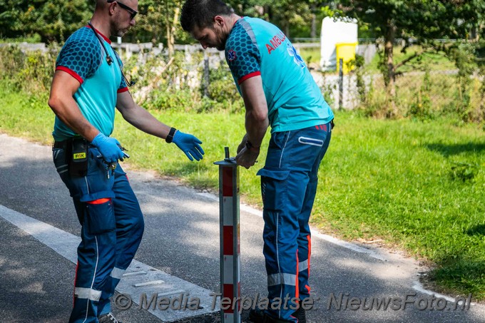 Mediaterplaatse fietser gewond aan hoofd na val bloemenbaal 09092021 Image00002