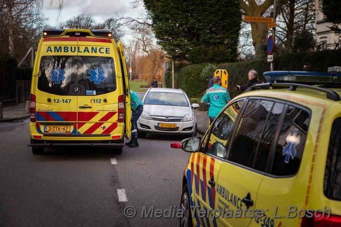 Mediaterplaatse ongeval auto fietser bloemendaal 21112018 Image00006