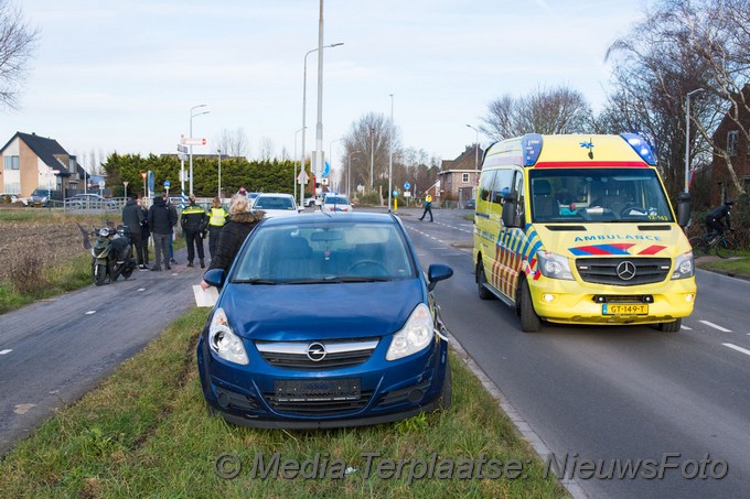 Mediaterplaatse ongeval ijweg nvp auto fietser 31012021 Image00002