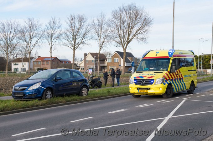 Mediaterplaatse ongeval ijweg nvp auto fietser 31012021 Image00003