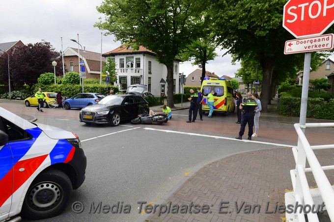 Mediaterplaatse ongeval scooter auto hoofddorp 06072021 Image00004