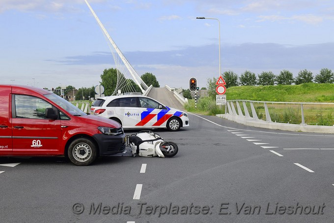 Mediaterplaatse ongeval hdp scooter bestelbus 19072021 Image00003