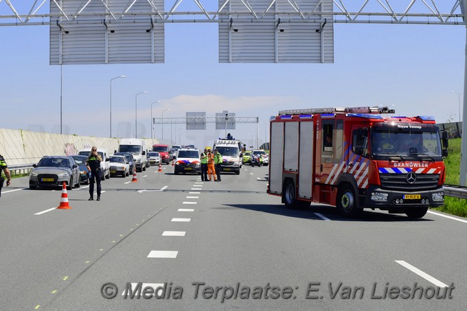 Mediaterplaatse motorrijder overleden op de a4 badhovedorp 02062021 Image00009