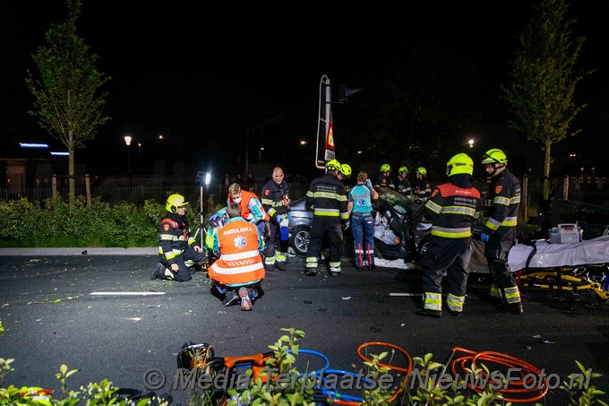 Mediaterplaatse vier gewonden bij zwaar ongeval halfweg 13062021 Image00003