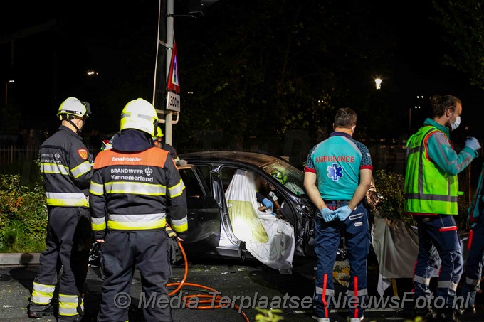 Mediaterplaatse vier gewonden bij zwaar ongeval halfweg 13062021 Image00005