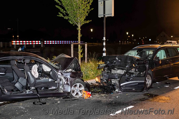 Mediaterplaatse vier gewonden bij zwaar ongeval halfweg 13062021 Image00008