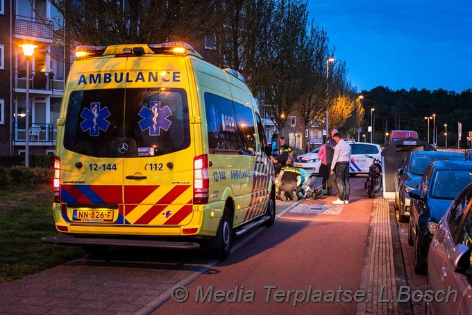 Mediaterplaatse vrouw breekt enkel bij ongeval zandvoort 12052021 Image00001