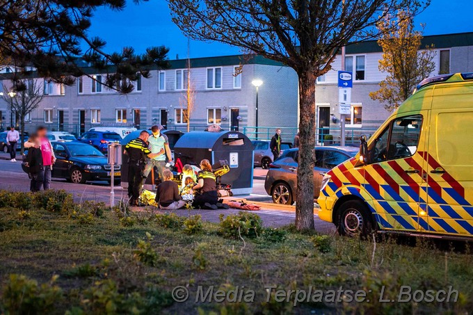 Mediaterplaatse vrouw breekt enkel bij ongeval zandvoort 12052021 Image00002