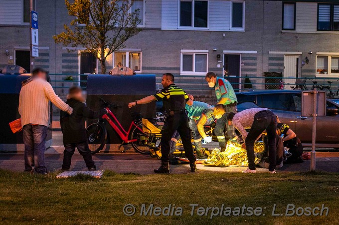 Mediaterplaatse vrouw breekt enkel bij ongeval zandvoort 12052021 Image00003