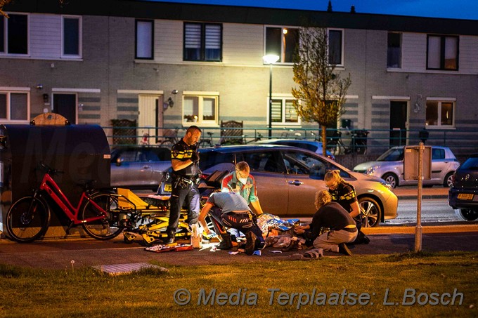 Mediaterplaatse vrouw breekt enkel bij ongeval zandvoort 12052021 Image00005