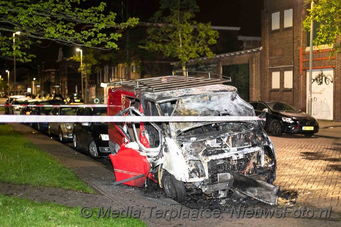 Mediaterplaatse auot brand haarlem bestelbus 18052021 Image00001