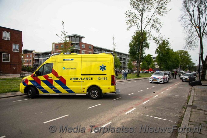 Mediaterplaatse ongeval fietser auto beverwijk 20052021 Image00001