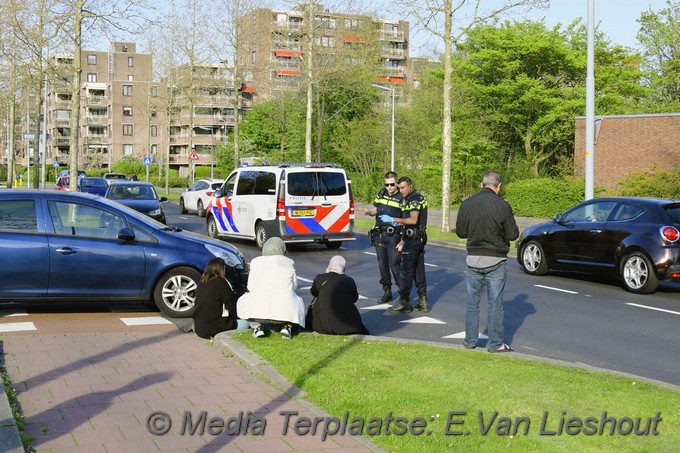 Mediaterplaatse ongeval auto elektriche step hoofddorp 20042022 Image00001