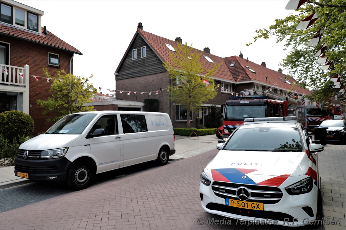 Mediaterplaatse woningbrand von suttnerstraat gouda 29042022 Image00008