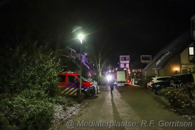 Mediaterplaatse woningbrand wilde kramersweg gouda 14122022 Image00002