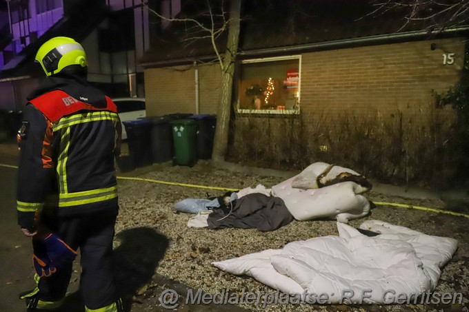 Mediaterplaatse woningbrand wilde kramersweg gouda 14122022 Image00017