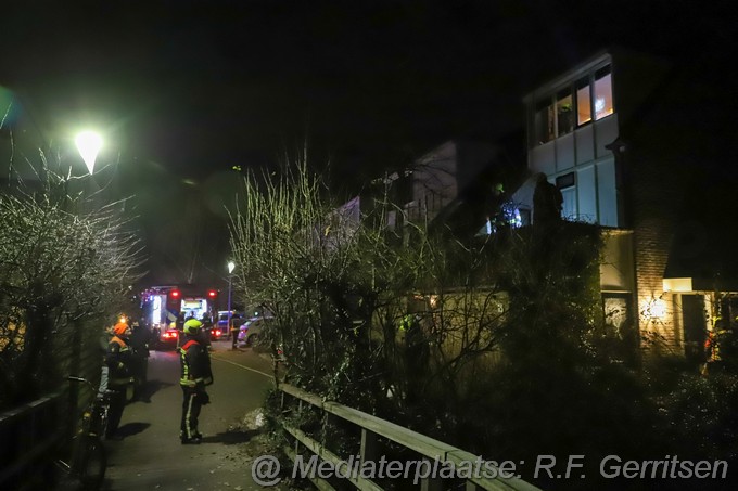 Mediaterplaatse woningbrand wilde kramersweg gouda 14122022 Image00020