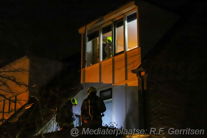 Mediaterplaatse woningbrand wilde kramersweg gouda 14122022 Image00022