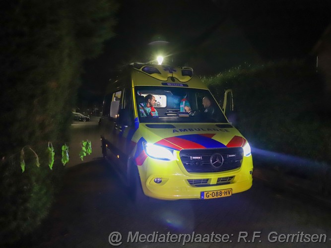 Mediaterplaatse woningbrand wilde kramersweg gouda 14122022 Image00052