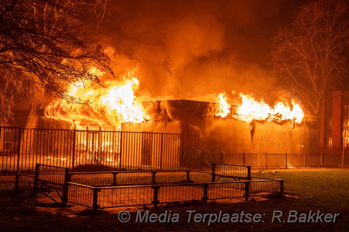 Mediaterplaatse grote brand hoflaan clubhuis 01012022 Image01001