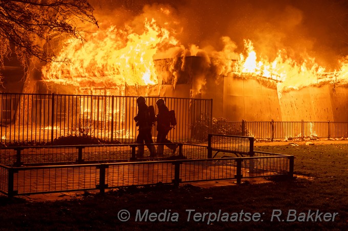 Mediaterplaatse grote brand hoflaan clubhuis 01012022 Image01002