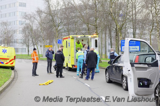 Mediaterplaatse motorrijder komt ten val schiphol 24012022 Image00007