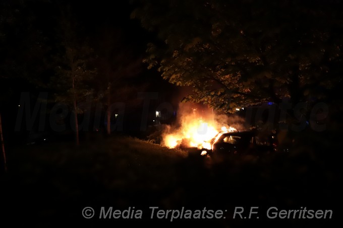 Mediaterplaatse voertuigbrand de wetstraat gouda 03052022 Image00003