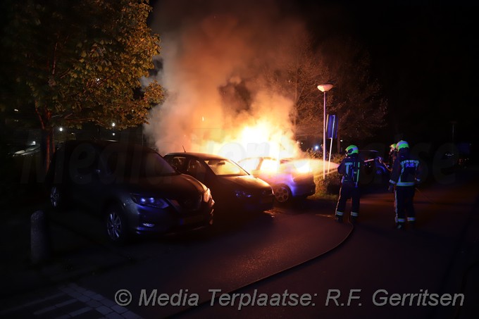 Mediaterplaatse voertuigbrand de wetstraat gouda 03052022 Image00007