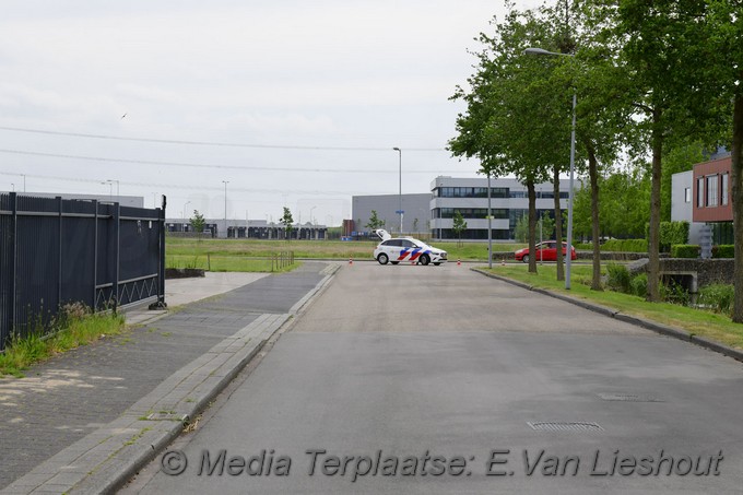 Mediaterplaatse ongeval fietser bestelbus nieuwe vennep 16052022 Image00005