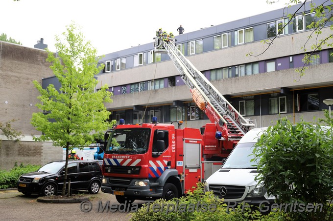 Mediaterplaatse brand woning zuidhoef gouda 19052022 Image00024