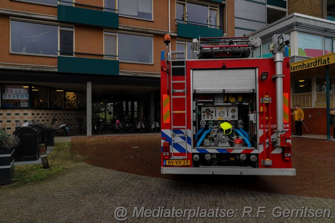 Mediaterplaatse klein brandje gezondheidsgebouw gouda 18112022 Image00003