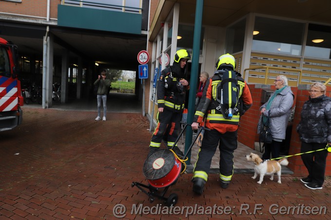 Mediaterplaatse klein brandje gezondheidsgebouw gouda 18112022 Image00010