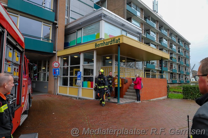 Mediaterplaatse klein brandje gezondheidsgebouw gouda 18112022 Image00019