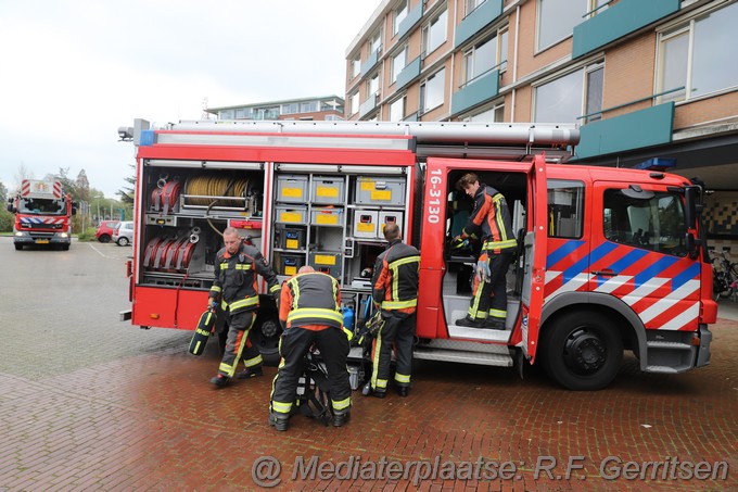 Mediaterplaatse klein brandje gezondheidsgebouw gouda 18112022 Image00024