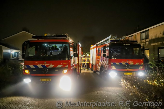 Mediaterplaats woningbrand waterklaver gouda 28112022 Image00007