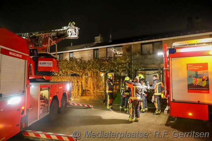 Mediaterplaats woningbrand waterklaver gouda 28112022 Image00012