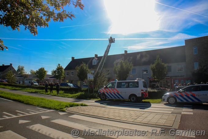 Mediaterplaatse brand woning dreef waddinxveen 09102022Image00003