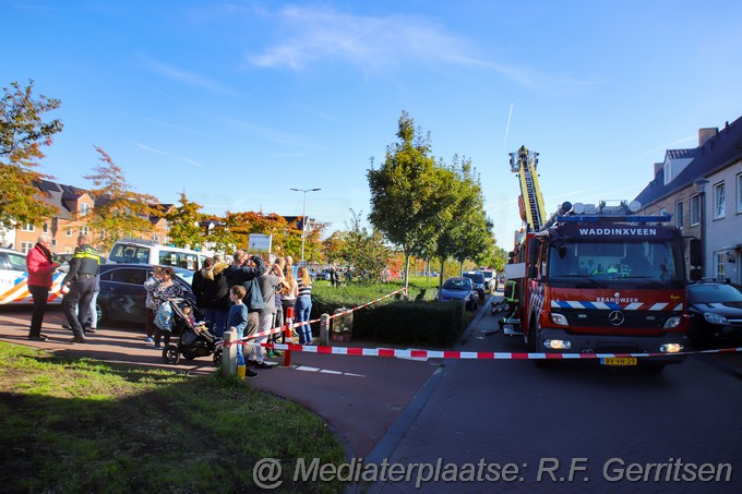 Mediaterplaatse brand woning dreef waddinxveen 09102022Image00005