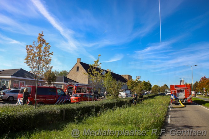 Mediaterplaatse brand woning dreef waddinxveen 09102022Image00011