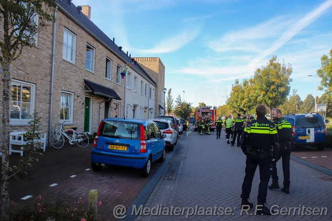 Mediaterplaatse brand woning dreef waddinxveen 09102022Image00042