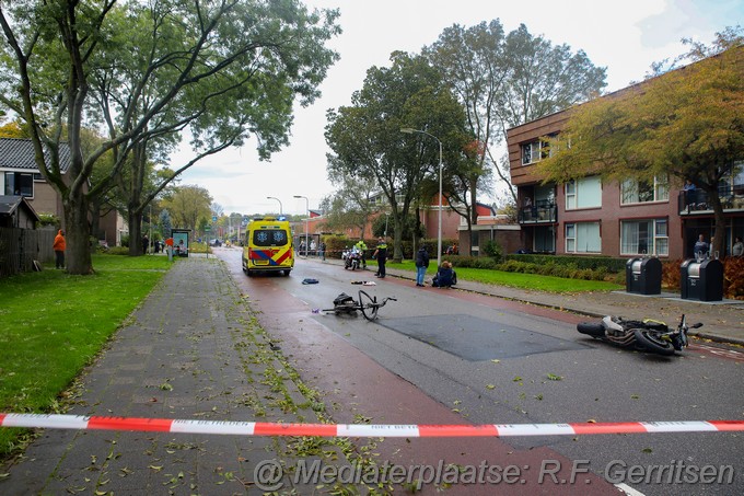 Mediaterplaatse zwaar ongeval hugo de vrieslaan gouda 14102022Image00003