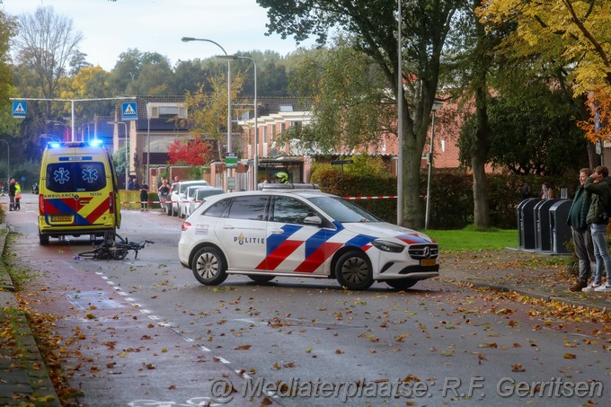 Mediaterplaatse zwaar ongeval hugo de vrieslaan gouda 14102022Image00004