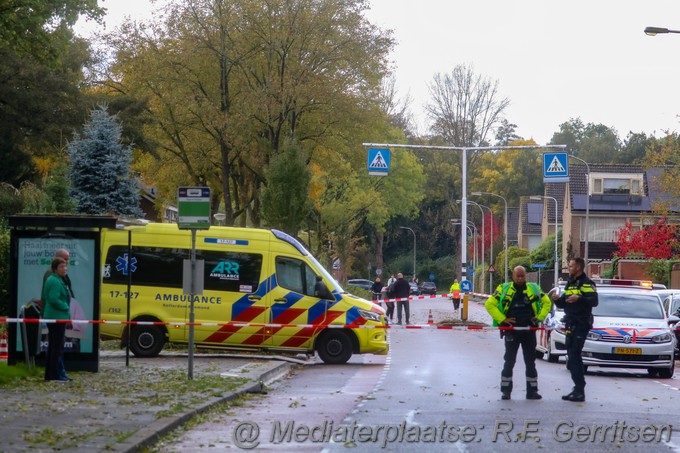 Mediaterplaatse zwaar ongeval hugo de vrieslaan gouda 14102022Image00017