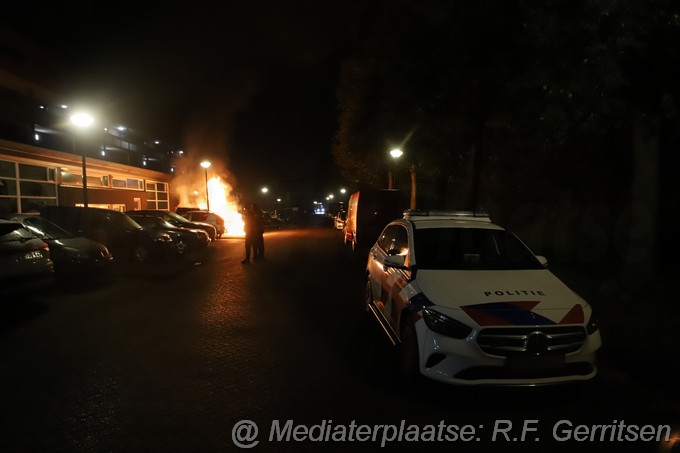 Mediaterplaatse voertuigbrand noothoven van goorstraat gouda 17102022Image00002