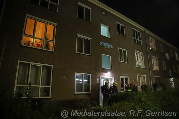 Mediaterplaatse woning brand burgemeester gaarlandsingel gouda 31102022 Image00008