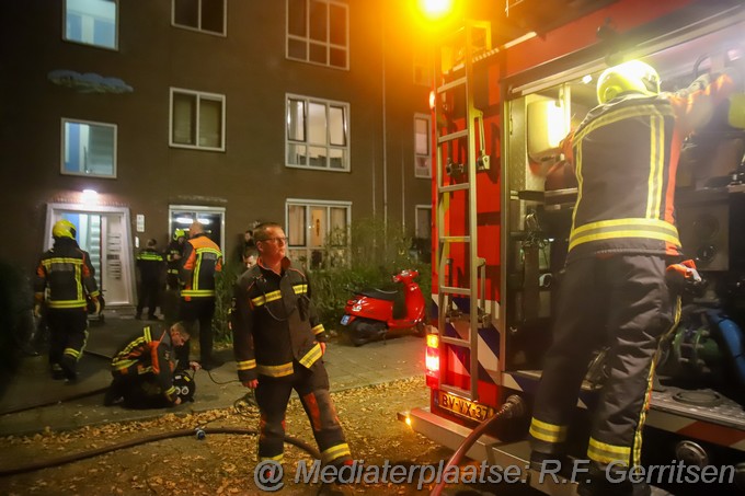 Mediaterplaatse woning brand burgemeester gaarlandsingel gouda 31102022 Image00010